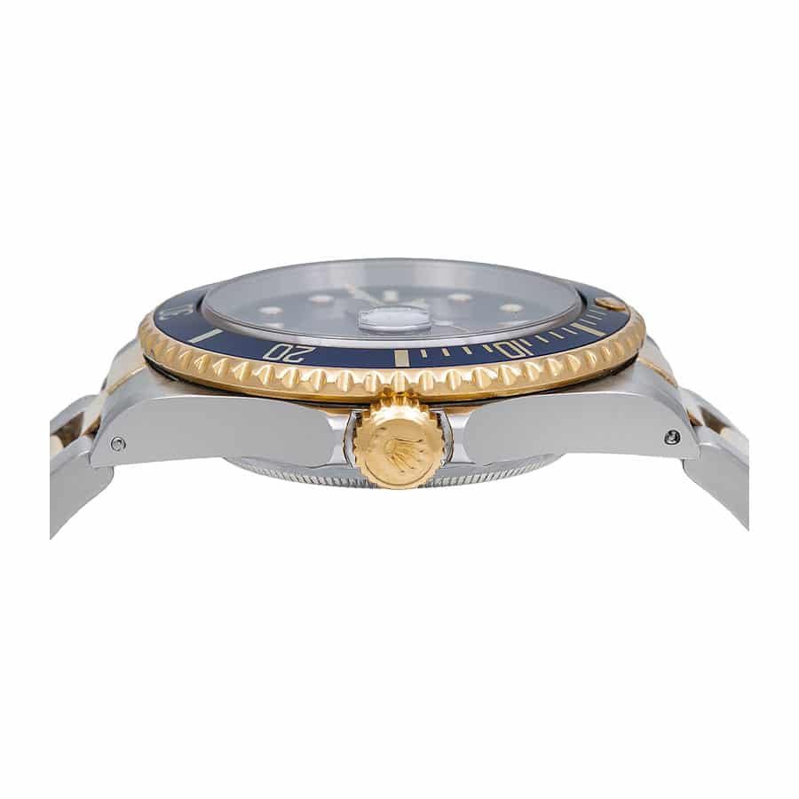 Rolex Submariner Date Two Tone Blue Dial 16613
